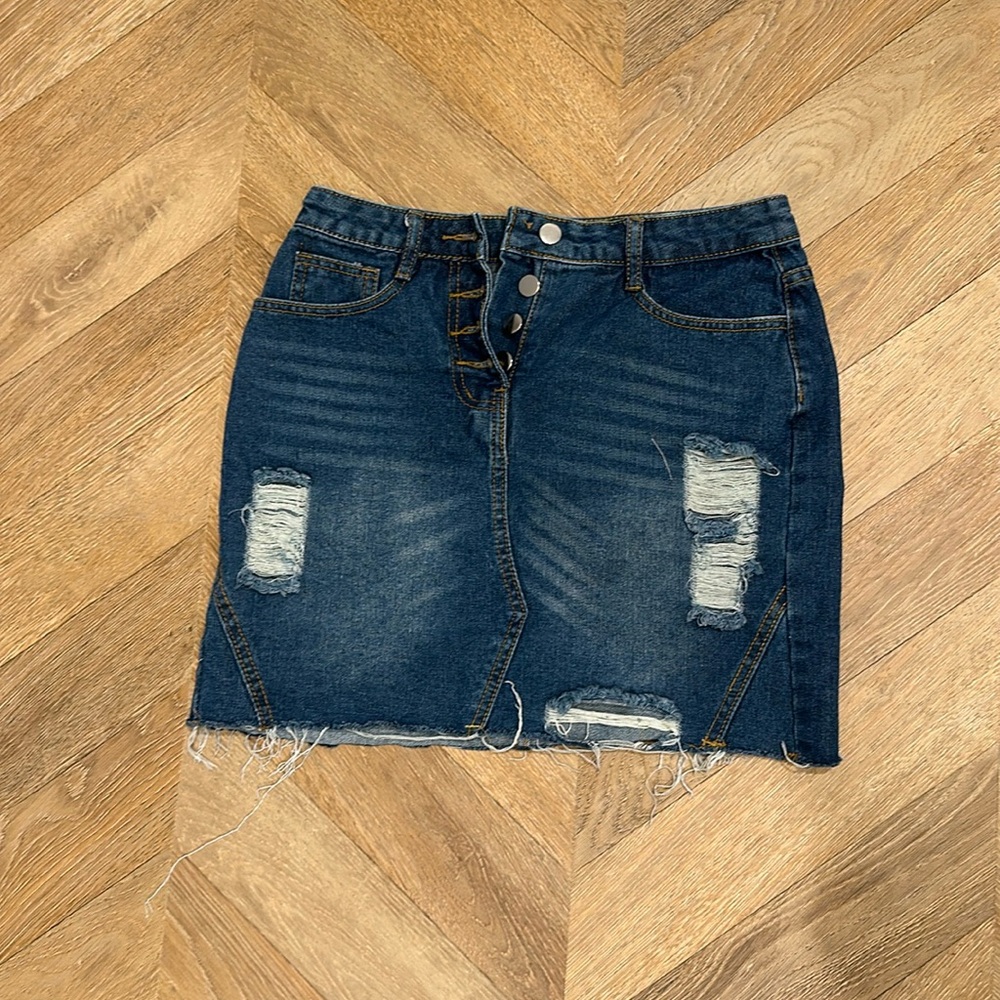 SMALL DENIM SKIRT
